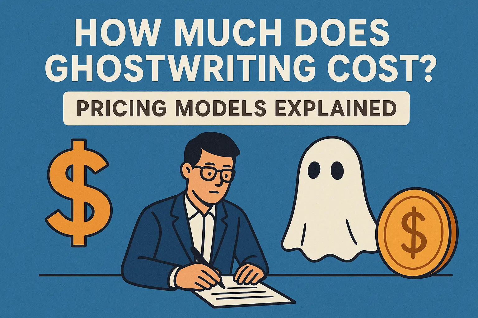How Much Does Ghostwriting Cost Pricing Models Explained