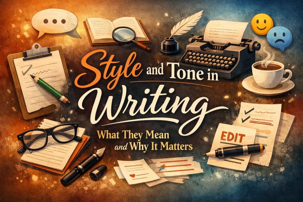 Style and Tone in Writing What They Mean and Why It Matters