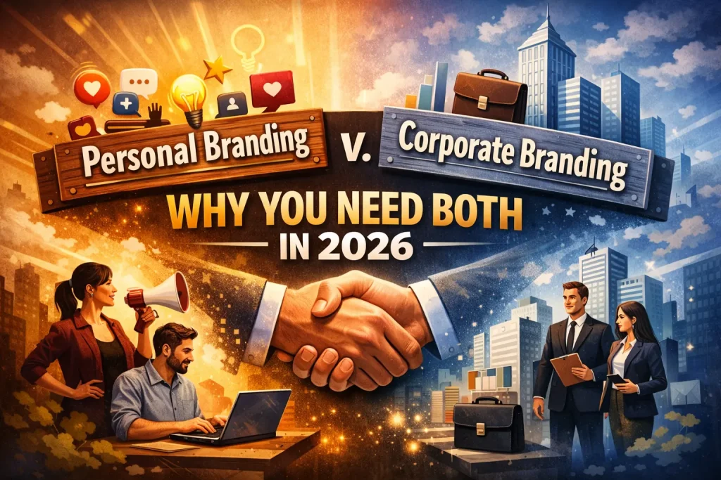 Personal Branding v. Corporate Branding Why You Need Both